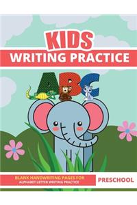 Writing Practice for Preschool Kids
