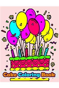 Cake Coloring Book