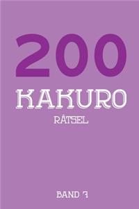 200 Kakuro Rätsel Band 7