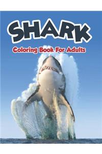 Shark Coloring Book For Adults.