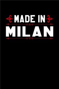 Notizbuch Made in Milan