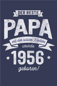 Der Beste Papa wurde 1956 geboren: Wochenkalender 2020 mit Jahres- und Monatsübersicht und Tracking von Gewohnheiten - Terminplaner - ca. Din A5