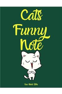 Cats Funny Note