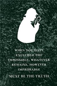 Sherlock Holmes Gift Journal