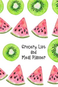 Grocery List and Meal Planner