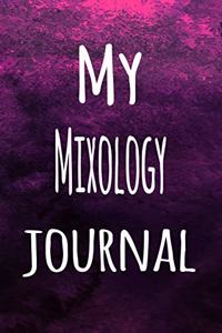 My Mixology Journal