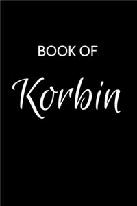 Korbin Journal