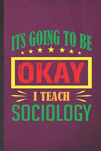 It's Going to Be Ok I Teach Sociology