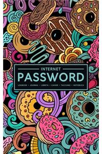Internet Password Logbook - Journal - Libreta - Cahier - Taccuino - Notizbuch