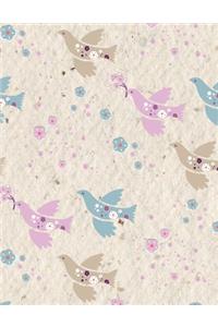 Japanese Doves Sketchbook