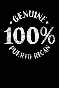 Genuine 100% Puerto Rican