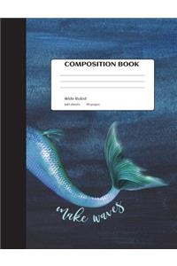 Mermaid Composition Notebook