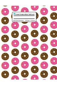 Donut Composition Notebook