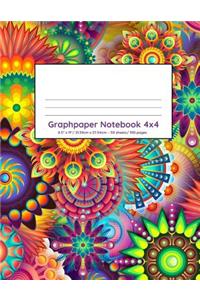 Graphpaper Notebook 4x4