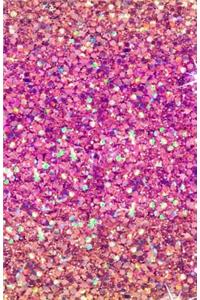 Glitter Notebook Gold Pink