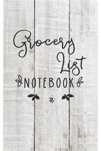 Grocery List Notebook