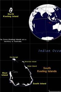 Modern Day Map of Cocos Keeling Islands Journal