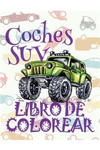 ✌ Coches SUV ✎ Libro de Colorear Carros Colorear Niños 9 Años ✍ Libro de Colorear Para Niños