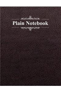 Plain Notebook