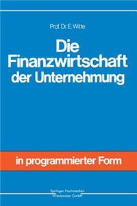 Finanzwirtschaft Der Unternehmung