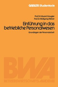 Einführung in das betriebliche Personalwesen