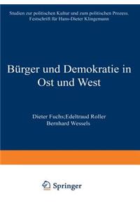 Bürger Und Demokratie in Ost Und West