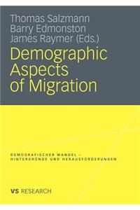 Demographic Aspects of Migration