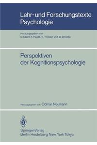 Perspektiven Der Kognitionspsychologie
