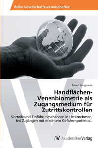 Handflächen-Venenbiometrie als Zugangsmedium für Zutrittskontrollen