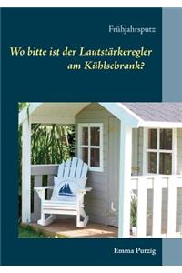 Wo bitte ist der Lautstärkeregler am Kühlschrank