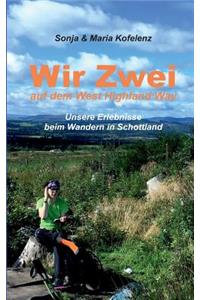 Wir zwei auf dem West Highland Way