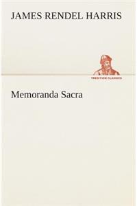 Memoranda Sacra