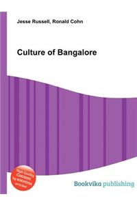 Culture of Bangalore