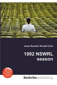 1992 Nswrl Season