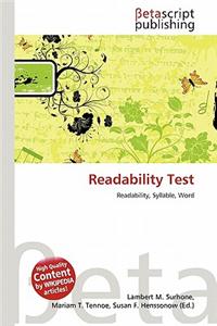 Readability Test