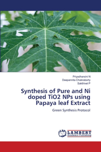 Synthesis of Pure and Ni doped TiO2 NPs using Papaya leaf Extract