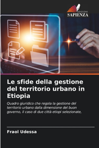 sfide della gestione del territorio urbano in Etiopia