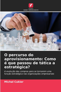 O percurso do aprovisionamento