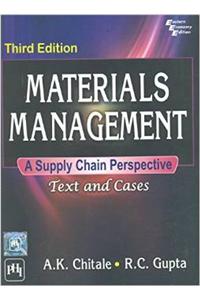 Materials Management: A Supply Chain Perspective