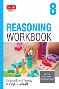 MTG Olympiad Reasoning Workbook Class 8 - Enhances Lateral Thinking & Analytical Skills, Reasoning Workbook For SOF Olympiad & Talent Search Exam
