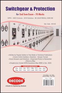 Switchgear & Protection for SPPU 19 Course (BE - II - Electrical - 403148) (Decode)