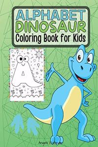 Alphabet Dinosaur Coloring Book for Kids