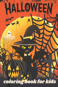 Halloween coloring book for kids