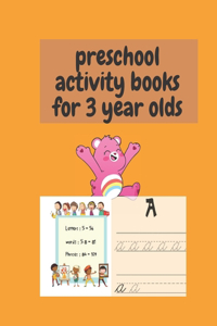 preschool activity books for 3 year olds