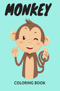 Monkey Coloring Book