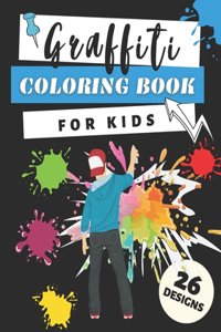 Graffiti Coloring Book For Kids