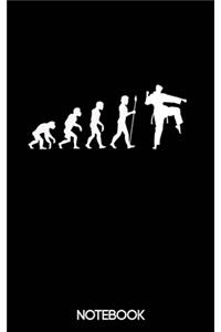 Evolution of Man Notebook (100 pages)