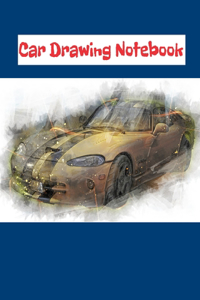 Car Drawing Notebook