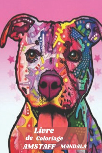 Livre de Coloriage Amstaff Mandala