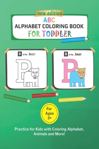 ABC Alphabet Coloring Book For Toddler